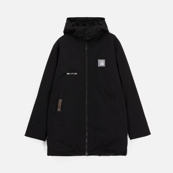 Куртка-парка унисекс Sfera, черная