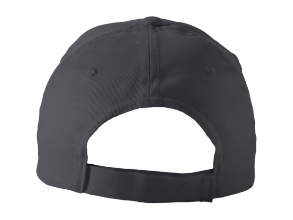 Бейсболка Basic, 5-ти панельная, серый