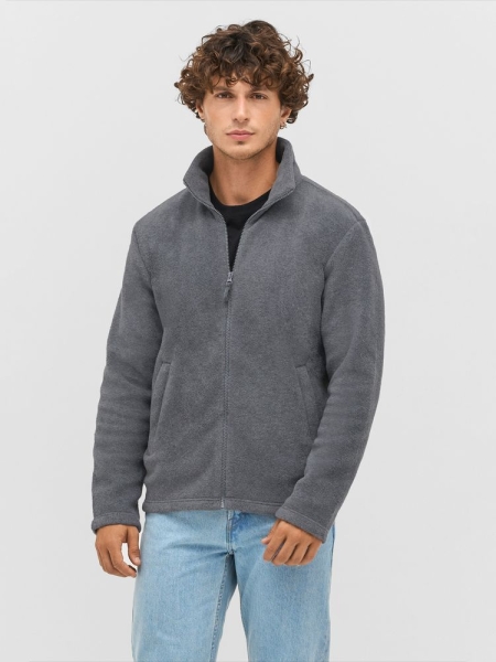 Куртка флисовая унисекс Nitro, темно-синяя