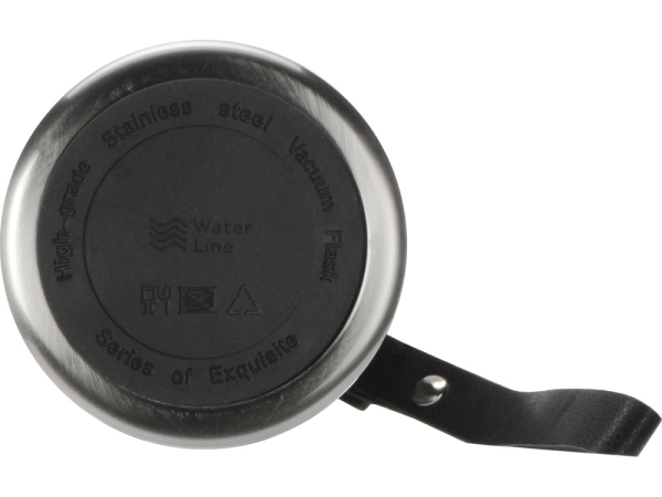 Вакуумный термос "Story", тубус, серебристый