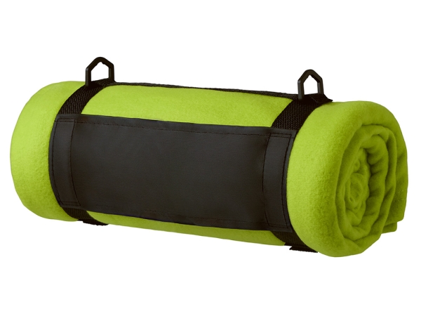 Плед «Нежность» с плечевым ремнем, зеленое яблоко