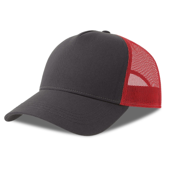 Бейсболка RAPPER COTTON-S, 5 клиньев, пластиковая застёжка, 280