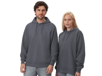 Толстовка с капюшоном оверсайз «Lisbon» унисекс, темно-серый Толстовка с капюшоном оверсайз «Lisbon» унисекс, темно-серый