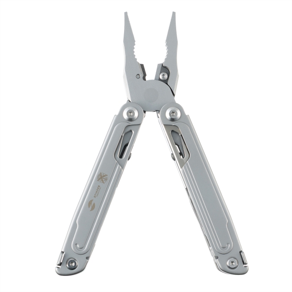 Мультитул Stinger, 113 х 22 мм, 21 функция, сталь, серебристый, в картонной коробке, в комплекте нейлоновый чехол