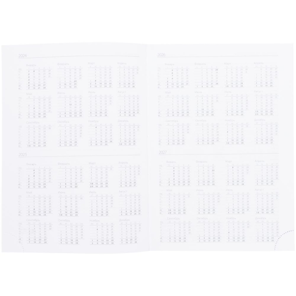 Ежедневник Favor, недатированный, фиолетовый