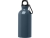 Одностенная бутылка для воды с карабином Oregon, изготовленная из нержавеющей стали, сертифицированной по стандарту RCS, объемом 400 мл - Hale Blue