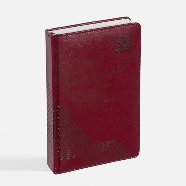 Ежедневник Faro, датированный, бордовый