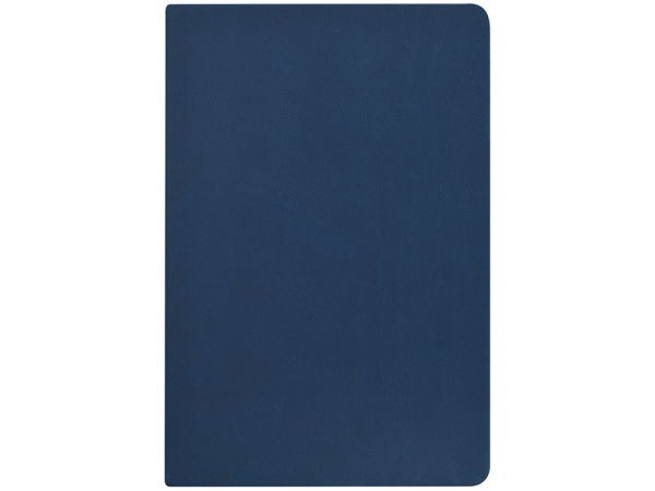 Ежедневник А5 "Megapolis Color New" soft-touch, темно-синий