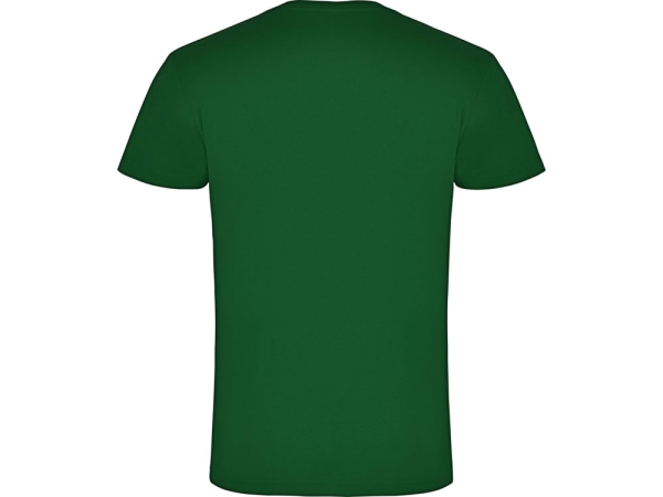 Футболка "Samoyedo" мужская, бутылочный зеленый