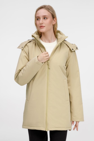 Куртка-парка унисекс Sfera, бежевая