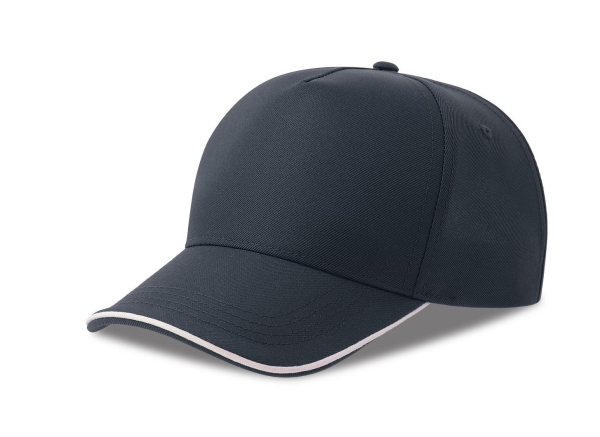 Бейсболка RECY FIVE PIPING, 5 клиньев, застежка-липучка