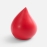 Антистресс «Капля», красный