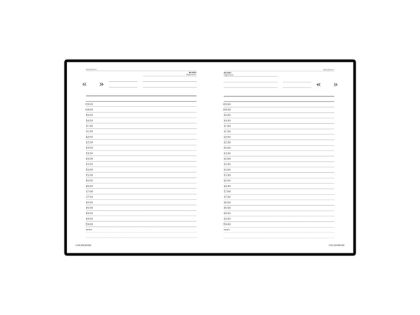 Ежедневник А6 недатированный «Бумвинил», синий