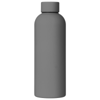 Бутылка для воды ALASKA SOFT 500мл. Серая 6165.23