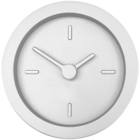 Часы настольные Bronco XXS Sparky, серебристые Часы настольные Bronco XXS Sparky, серебристые