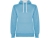 Толстовка с капюшоном "Urban" женская, небесно-голубой/белый
