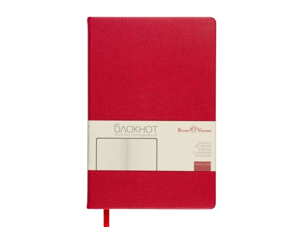 Блокнот А5 "Megapolis Loft", красный