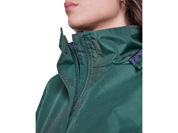 Парка утепленная «America» женская, бутылочный зеленый