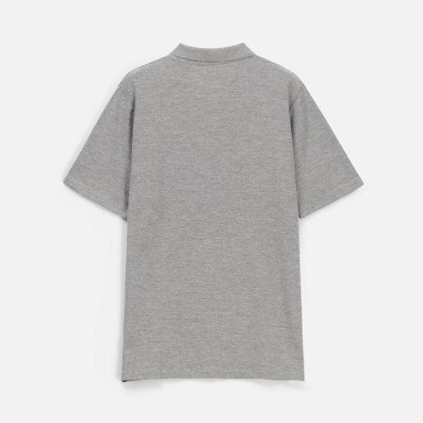 Рубашка поло унисекс Tervise, серый меланж