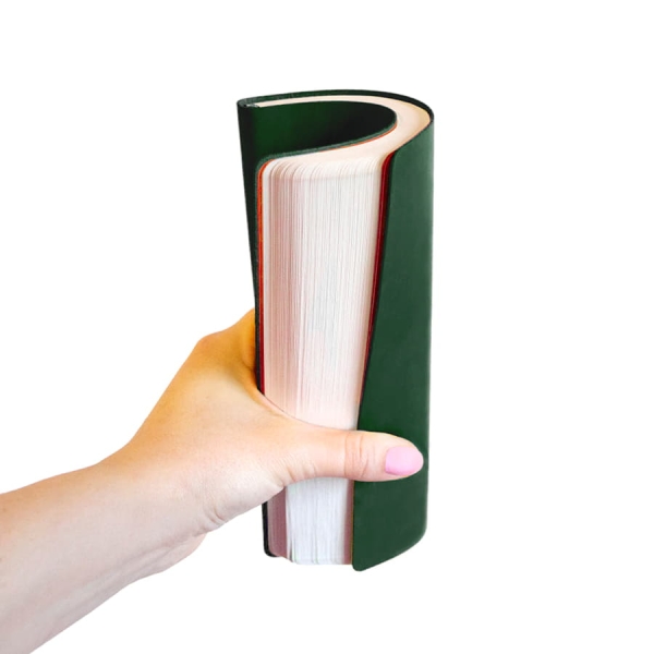 Бизнес-блокнот "Funky" А5, голубой, серый форзац, мягкая обложка,  в линейку