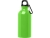 Одностенная бутылка для воды с карабином Oregon, изготовленная из нержавеющей стали, сертифицированной по стандарту RCS, объемом 400 мл - Зеленое яблоко