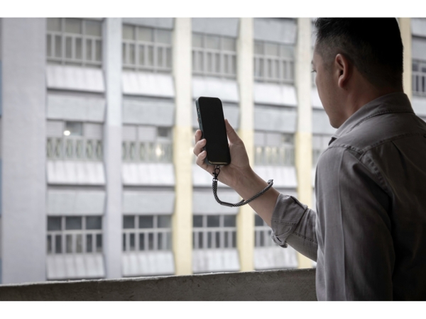 Ремешок-держатель для телефона на запястье «Lany Wristband Eco», серый