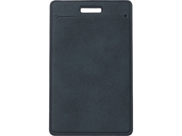 Вертикальный чехол для пропуска из экокожи "Alicante", темно-синий