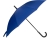 Зонт-трость Reviver с куполом из переработанного пластика, глубокий синий