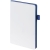 Ежедневник White Shall, недатированный, белый с синим