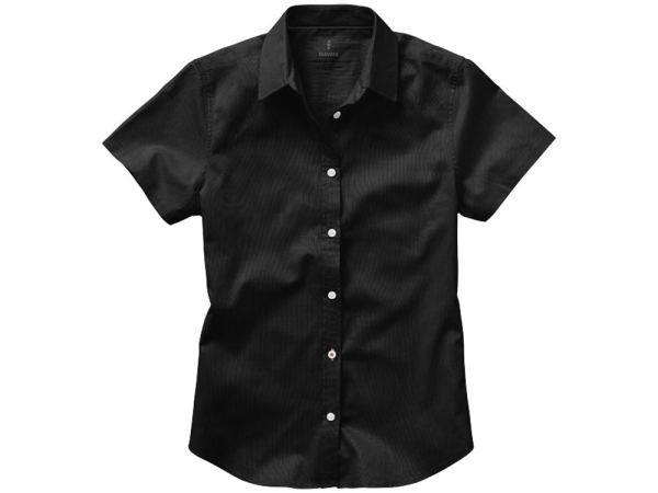 Рубашка Manitoba женская с коротким рукавом, черный