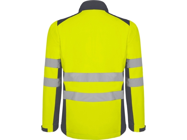 Куртка "Antares", свинцовый/неоновый желтый