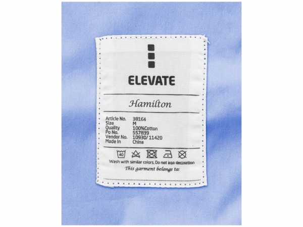 Рубашка Hamilton мужская с длинным рукавом, голубой