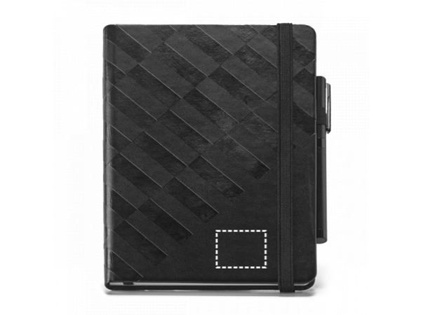 GEOMETRIC NOTEBOOK. Блокнот GEOMETRIC, Черный