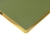 Еженедельник недатированный А6 "Verde" с нашивкой, зеленый
