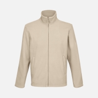 Куртка флисовая унисекс Nitro, серо-бежевая