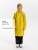 Дождевик детский RainDrop Kids, желтый