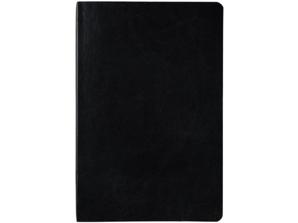 Ежедневник недатированный А5 "Megapolis Nebraska Flex", черный с золотым обрезом