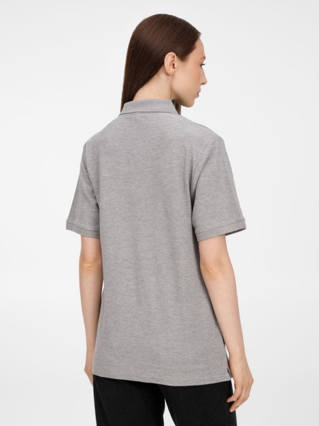 Рубашка поло унисекс Upswing, серый меланж