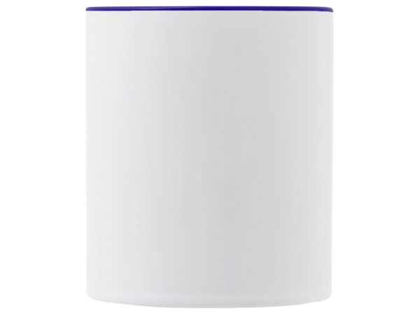 Керамическая кружка со стеклянной ручкой для сублимации "Charm", синий