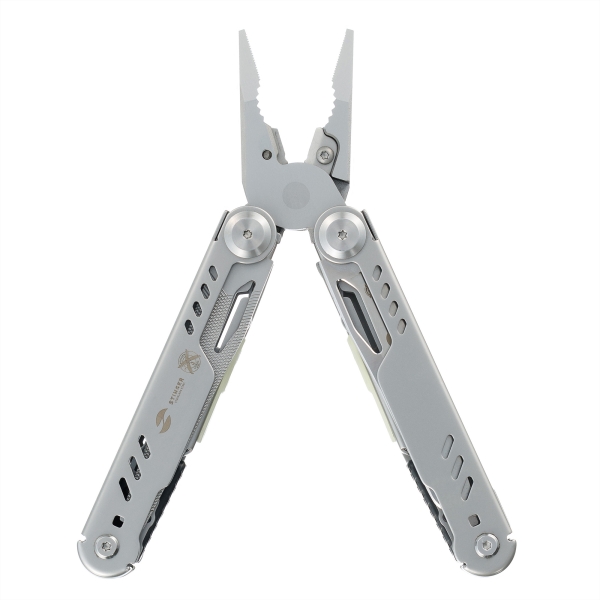 Мультитул Stinger, 110 х 27 мм, 23 функции, сталь, серебристый, в картонной коробке, в комплекте нейлоновый чехол