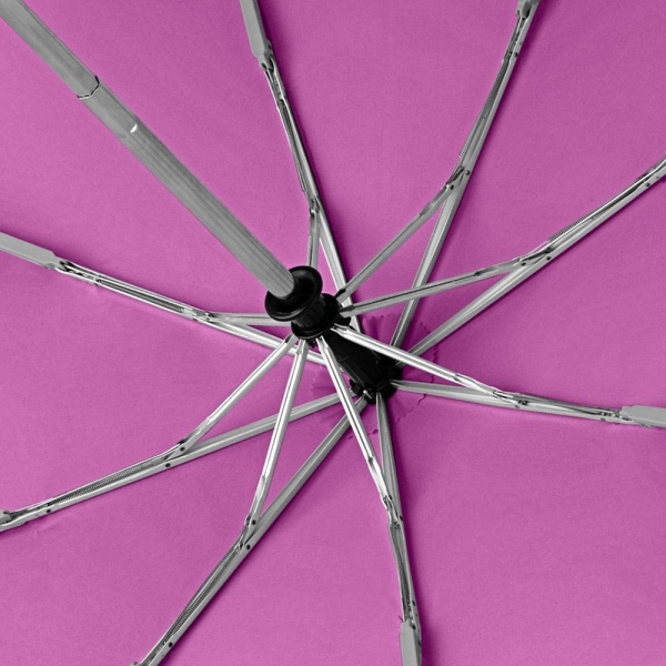 Зонт складной AOC, ярко-розовый