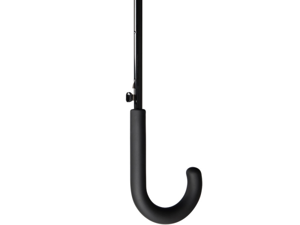 Зонт-трость Reviver с куполом из переработанного пластика, белый