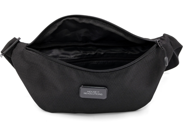 Универсальная водостойкая сумка на пояс Bumble из переработанного пластика, черный