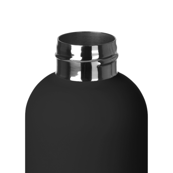 Бутылка для воды ALASKA SOFT 500мл. Черная 6165.08