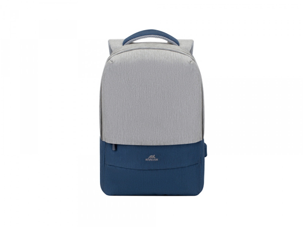 RIVACASE 7562 grey/dark blue рюкзак для ноутбука 15.6'', серый/темно-синий