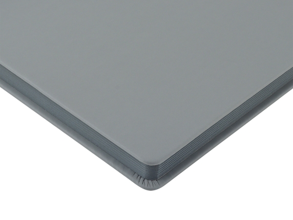 Ежедневник А5 "Megapolis Color New" soft-touch, светло-серый