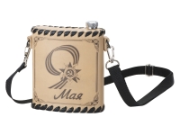 Фляга 503 (белая кожа), 0,5 л Фляга 503 (белая кожа), 0,5 л