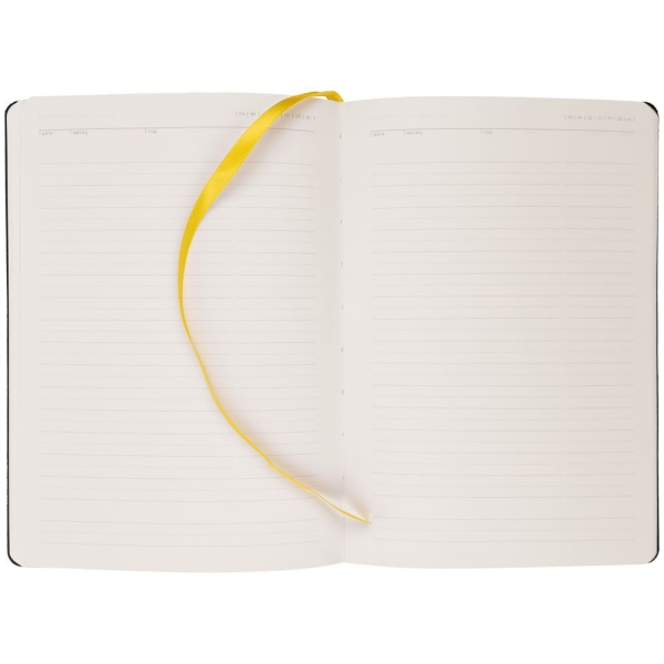 Ежедневник Flex Shall New, недатированный, черный