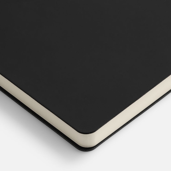 Ежедневник Flex Shall New, недатированный, черный