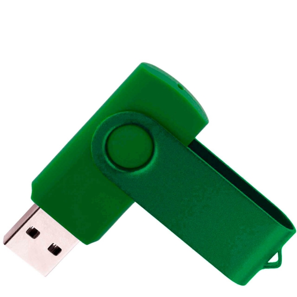 Флешка TWIST COLOR Зеленая 7732C 4011.02.16ГБ